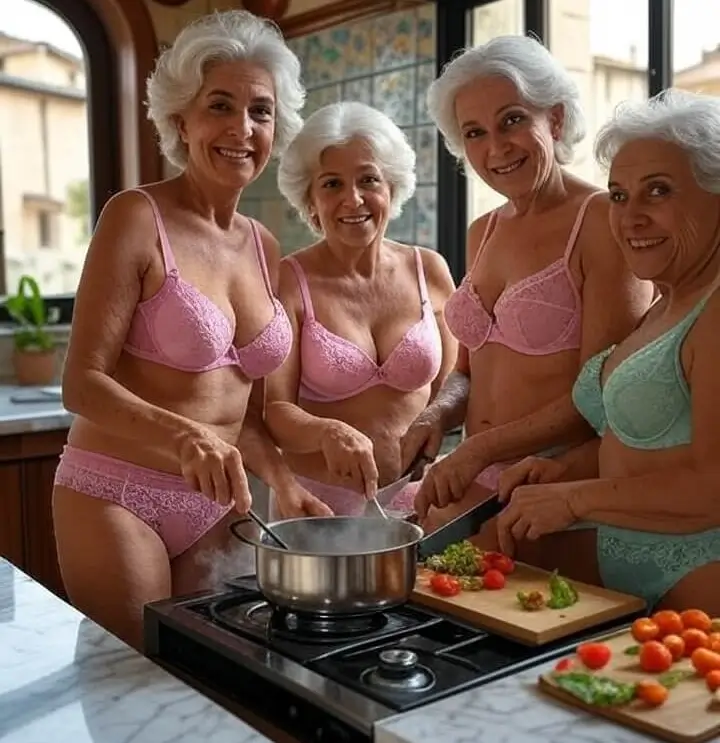 Hot GILF Nonnas for hire